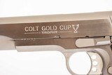 COLT 1911 GOLD CUP TROPHY 45 ACP USED GUN INV 214706 - 4 of 8