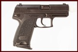 H&K USP COMPACT 9MM USED GUN INV 215429 - 1 of 6