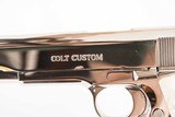 COLT CUSTOM 1911 38 SUPER USED GUN INV 215518 - 5 of 8
