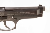BERETTA 92FS 9MM USED GUN INV 215470 - 3 of 5