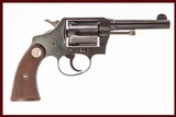 COLT POLICE POS .38 SPECIAL USED GUN INV 215410 - 1 of 7