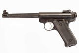 RUGER MARK II TARGET .22 LR USED GUN INV 215355 - 5 of 5