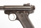 RUGER MARK II TARGET .22 LR USED GUN INV 215355 - 4 of 5