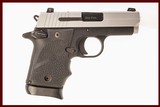 SIG SAUER P938 9MM USED GUN INV 215601 - 1 of 7