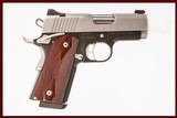 KIMBER ULTRA CDP II 45 ACP USED GUN INV 215629 - 1 of 8