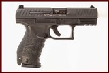 WALTHER PPQ 9MM USED GUN INV 215886 - 1 of 6