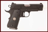 WILSON COMBAT XTAC 1911 45 ACP USED GUN INV 215600 - 1 of 7