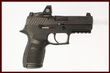 SIG P320 9MM USED GUN INV 215910 - 1 of 2