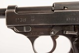 WALTHER P-38 9MM USED GUN INV 216000 - 6 of 9