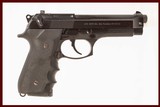 BERETTA 92FS POLICE SERIES 9MM USED GUN INV 216059 - 1 of 6
