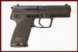 H&K USP 9MM USED GUN INV 216238 - 1 of 5