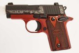 SIG SAUER P238 LADY IN RED 380 ACP USED GUN INV 216205 - 5 of 5