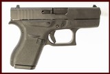 GLOCK 42 380ACP USED GUN INV 216420 - 1 of 2