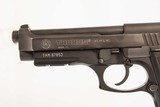 TAURUS PT 92AF 9MM USED GUN INV 216430 - 4 of 6