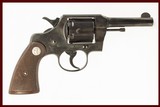 COLT OFFICIAL POLICE 38SPL USED GUN INV 216528 - 1 of 2