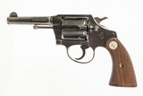 COLT POLICE POSITIVE 38SPL USED GUN INV 216525 - 2 of 2