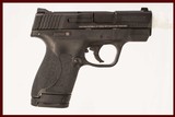 SMITH & WESSON SHIELD M2.0 40 S&W USED GUN INV 216474 - 1 of 5