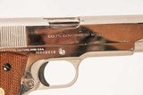 COLT MKIV SERIES 70 1911 GOVERNMENT MODEL 45 ACP USED GUN INV 216537 - 3 of 6