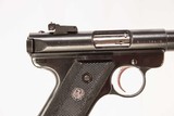 RUGER MK II TARGET 22 LR USED GUN INV 216639 - 3 of 6