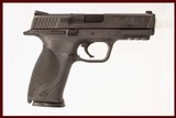 SMITH & WESSON M&P 9 MM USED GUN INV 216762 - 1 of 6