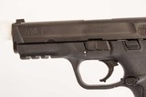 SMITH & WESSON M&P 9 MM USED GUN INV 216762 - 5 of 6