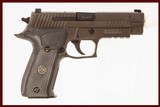 SIG SAUER P226 LEGION 9MM USED GUN INV 216861 - 1 of 6