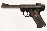 RUGER MK IV TARGET 22 LR USED GUN INV 217164 - 4 of 4