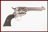 RUGER VAQUERO 357 MAG USED GUN INV 217267 - 1 of 5