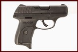 RUGER EC9S 9MM USED GUN INV 217403 - 1 of 5