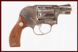 SMITH & WESSON 649-1 38 SPL USED GUN INV 217380 - 1 of 5