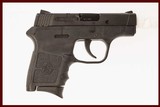 SMITH & WESSON BODYGUARD 380 ACP USED GUN INV 217406 - 1 of 5