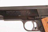 COLT 1911 MK IV SERIES 70 GOLD CUP NATIONAL MATCH 45 ACP USED GUN INV 217305 - 4 of 5