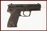 H&K USP 40 S&W USED GUN INV 217263 - 1 of 5