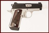 KIMBER MICRO 380 ACP USED GUN INV 217731 - 1 of 5
