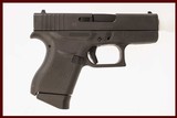 GLOCK 43 9MM USED GUN INV 217693 - 1 of 5