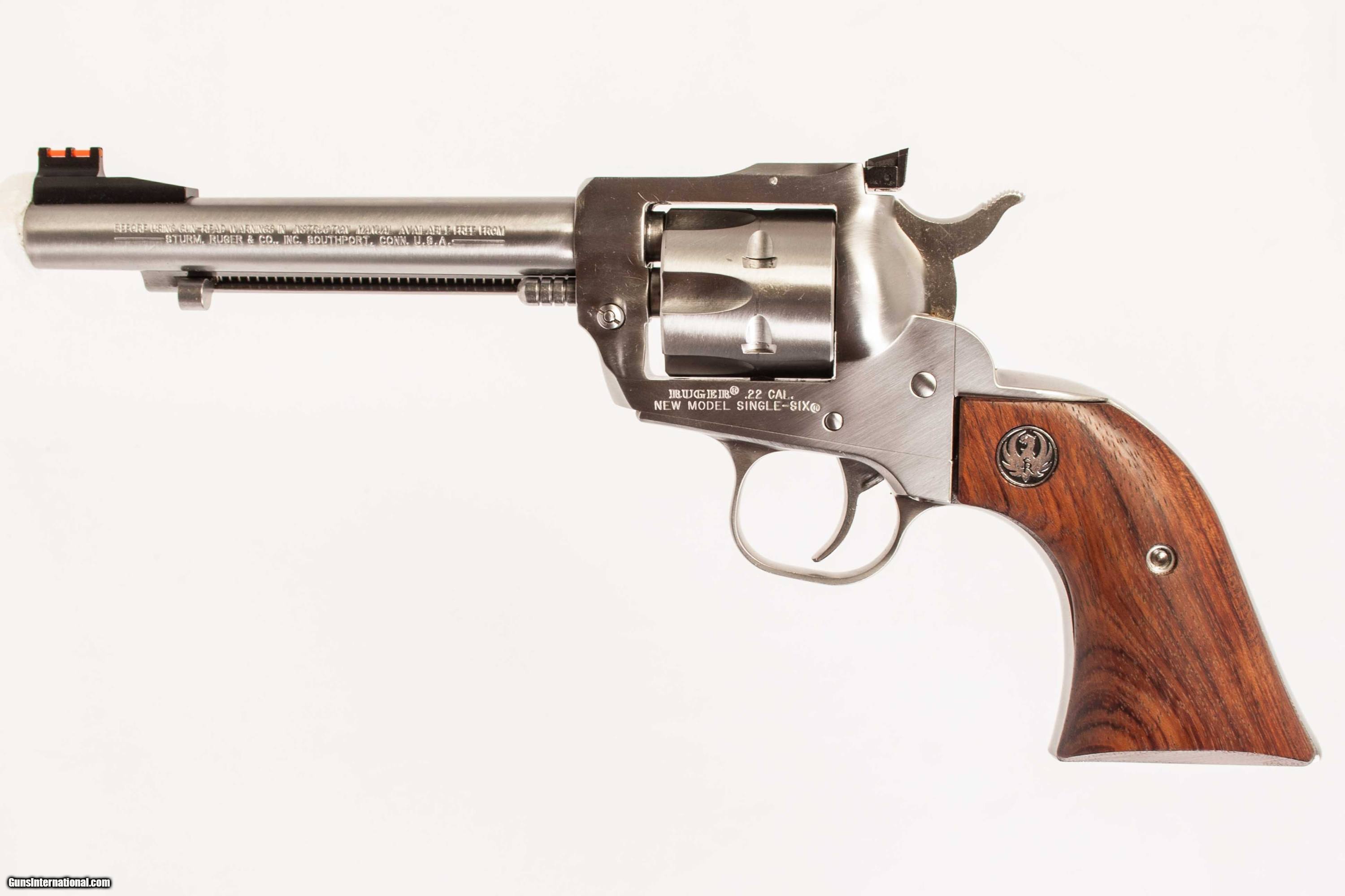 ruger 6 22 calibre revolver used