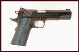 COLT 1911 GOV’T MODEL COMPETITION SERIES 45 ACP USED GUN INV 218050 - 1 of 5