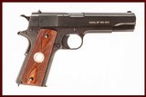 COLT 1911 GOV’T MODEL USED GUN INV 218120 - 1 of 10