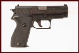 SIG SAUER P6 9MM USED GUN INV 217031 - 1 of 6