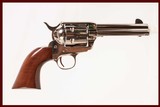 CIMARRON 1873 PISTOLERO 45 COLT USED GUN INV 218313 - 1 of 5