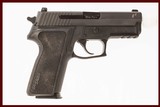 SIG SAUER P228 E2 9MM USED GUN INV 218657 - 1 of 6
