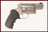 TAURUS PUBLIC DEFENDER “THE JUDGE” 45 LC/410 GA USED GUN INV 218710 - 1 of 6