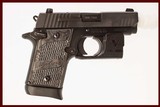 SIG SAUER P938 9MM USED GUN INV 218778 - 1 of 5