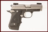 KIMBER MICRO 9 CDP 9MM USED GUN INV 218838 - 1 of 5