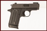SIG SAUER P238 380 ACP USED GUN INV 218981 - 1 of 6
