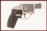 SMITH & WESSON 642 39 SPL USED GUN INV 218978 - 1 of 5