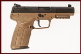 FN FIVE SEVEN 5.7X28 USED GUN INV 219083 - 1 of 6
