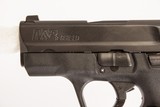 SMITH & WESSON M&P SHIELD 9 MM USED GUN INV 219192 - 4 of 6