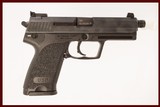 H&K USP TACTICAL 40S&W USED GUN INV 219195 - 1 of 6