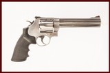 SMITH & WESSON 629-6 CLASSIC 44 MAG USED GUN INV 215861 - 1 of 6